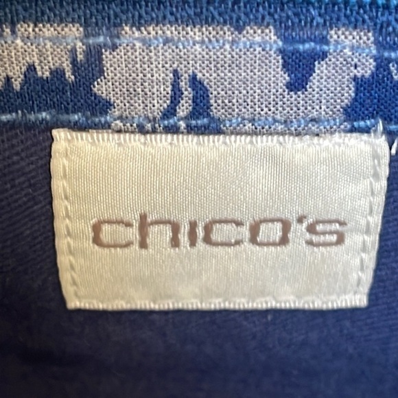 🆕 CHICO’S Ikat Clutch Purse - Picture 6 of 7